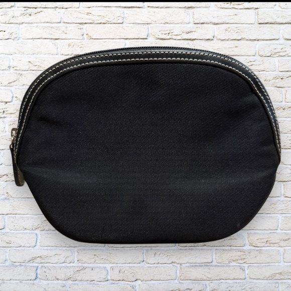 Maxx New York Handbags - MAXX New York Black Cosmetic / Cord / Pen or Pencil Bag